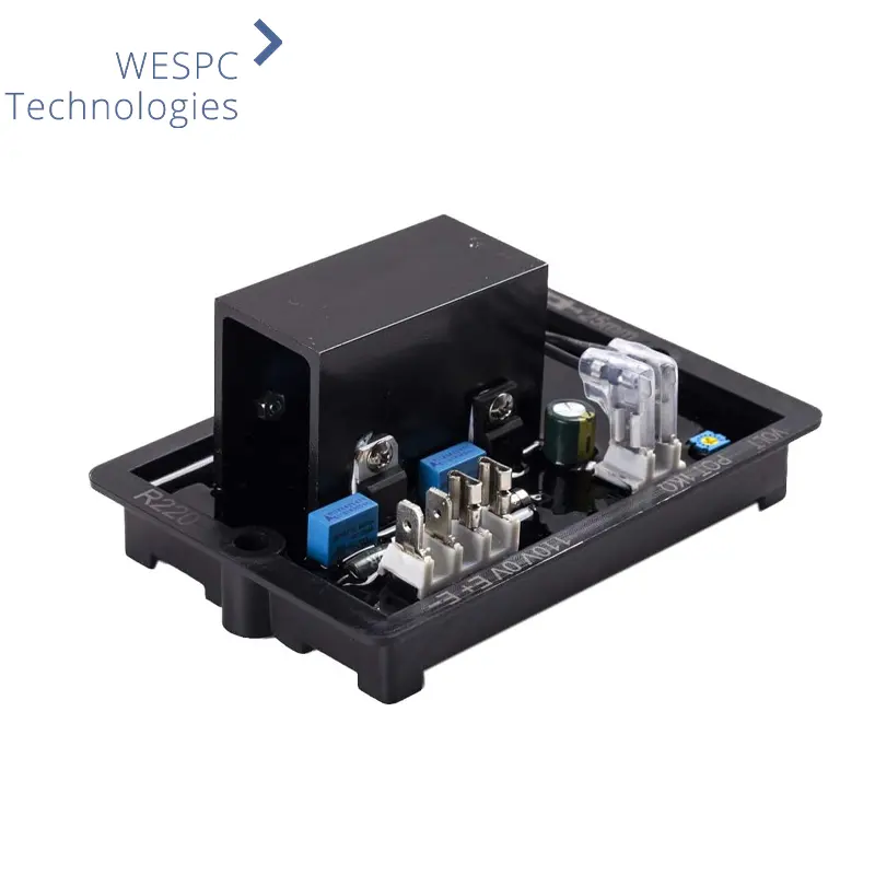 Pengatur sirkuit Generator Leroy Somer AVR R220, Regulator tegangan otomatis Diagram sirkuit