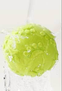 Interaktif kauçuk TPR Paw şekilli gıcırtılı lateks köpek oyuncak topu <span class=keywords><strong>Pet</strong></span> çiğnemek köpekler için sesler ile oyuncaklar oyna yavru diş çıkarma Squeaker - Product Image 4