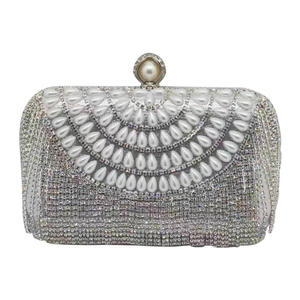 Luxury Handmade <b>Clutch</b> Bag Rhinestones Tassel Diamonds Women's tote bags Chain Shoulder bags <b>Wedding</b> Evening Bags Fashion bags - Product Image 2