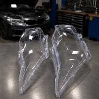 Prototypage rapide OEM de lentilles de phare transparentes personnalisées en résine pour impression 3D SLA, paire gauche et droite