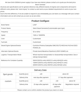 Gruppo Elettrogeno Diesel Industriale Perkins Certificato EPA 100kW 125kVA |   Alimentazione di Emergenza Monofase <span class=keywords><strong>Hyundai</strong></span> 120/240V 60Hz - Product Image 2