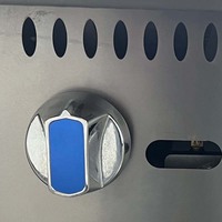 Grill à gaz commercial de qualité alimentaire en acier inoxydable de taille standard CE ETL pour restaurants de restauration rapide