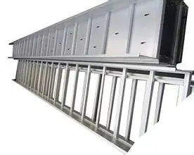 Aluminiumlegierung Brückenleiter-Typ feuerfestes Brett-Typ Brücke 200 * 200 feuerverzinkte Brückenabdeckung