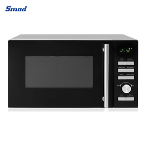 Four à micro-ondes électronique de table noir 25L 900W avec plateau tournant - Product Image 2