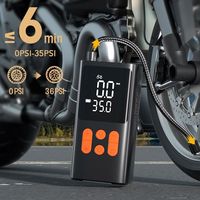 Pompe à air de voiture Portable avec affichage numérique à double écran 150psi gonfleur de pneu de charge sans fil boîte de fonction de banque d'alimentation emballée