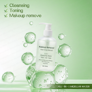 <span class=keywords><strong>Eau</strong></span> Démaquillante Marque Blanche à l'Extrait d'Aloe Vera Efficace 3-en-1 pour Visage, Lèvres et Yeux - Product Image 3