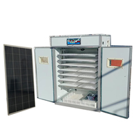 Couveuse d'œufs entièrement automatique Poulet Oie Oiseau Caille Dinde Canard Incubateur solaire
