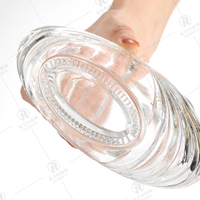 Fournisseur d'usine Offre Spéciale forme unique 500ml 750 ml bouteilles de vodka whisky créatives bouteilles de vin en verre