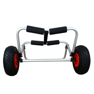 <span class=keywords><strong>Chariot</strong></span> <span class=keywords><strong>de</strong></span> kayak à deux <span class=keywords><strong>roues</strong></span> réglable et résistant à l'eau avec une capacité <span class=keywords><strong>de</strong></span> 80 kg en matériau PE - Product Image 2
