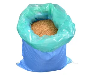 High strength hermetic storage packing bag for Rice Beans Grain Sugar laminated waterproof With Liner