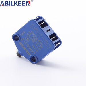 ミルコスイッチ高電圧ボタンプランガータイプ400V DC 16Aベーシックフォーム4ピンシルバーコンタクトはんだ端子 - Product Image 5