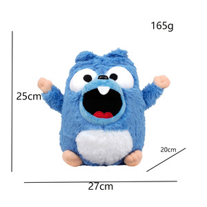 Nouveauté 2026 Grizzy Lemmings Jouets en peluche super doux et moelleux, couverture en maille brodée, cadeau d'anniversaire pour enfants, inspiré de la série TV - Product Image 4