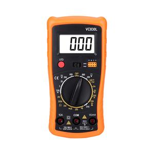 VC830L 600V แอมป์มิเตอร์โวลต์โอห์มเทสเตอร์หน้าจอ LCD แบ็คไลท์แบบพกพาจอแสดงผล 4 หลัก 0.1 ระดับความแม่นยำ - Product Image 4