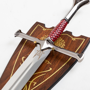 Replica della Spada Narsil di Il <span class=keywords><strong>Signore</strong></span> <span class=keywords><strong>degli</strong></span> <span class=keywords><strong>Anelli</strong></span>, Spada di Elendil Isildur Non Affilata, Accessorio per Cosplay, Collezione, Regalo di Halloween - Product Image 3
