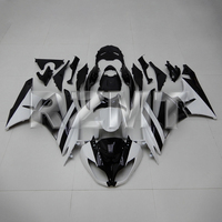 Pour Kawasaki ZX-6R 636 2009-2012 Ninja ZX6R ZX636 Kit de carénage de moto en ABS injecté, carénages personnalisés K0605-102a