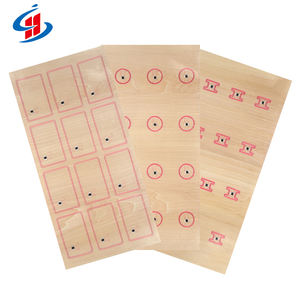 Изготовленный на заказ Деревянный Лист Prelam <span class=keywords><strong>3</strong></span>*8 или 2*5 125 кГц RFID карта контроля доступа инкрустация Деревянная Карта инкрустация - Product Image 6