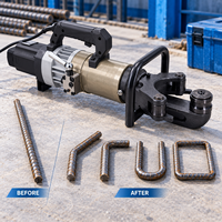 Cintreuse à barres d'armature portable 110V 220V 380V 415V, cintreuse à barres d'armature électrique hydraulique