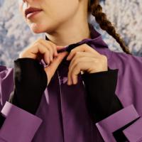 Combinaisons de ski personnalisées OEM pour l'extérieur Pantalons de snowboard Vêtements de ski Pantalons de neige Pantalons BIB violet