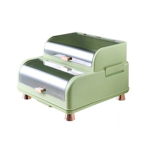 Organisateur d'ustensiles de cuisine moderne avec séparateurs ajustables pour couverts, bols et <span class=keywords><strong>vaisselle</strong></span>, pour armoire de rangement - Product Image 6