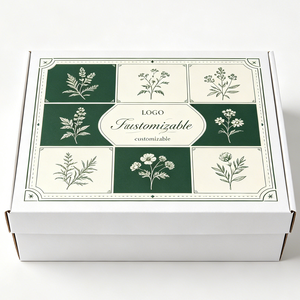 Scatola di Carta Vintage Stile Farmacia, Confezione Retrò per Farmacista, Stampa Personalizzata per Erbe e Candele, Servizi di Imballaggio e Stampa Personalizzati - Product Image 1