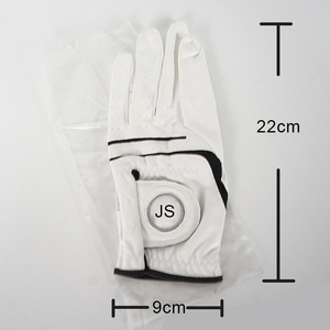 All'ingrosso Guanti da <span class=keywords><strong>Golf</strong></span> antiscivolo da uomo in pelle di pecora % Cabretta traspirante Logo personalizzato mano destra per lo sport - Product Image 1
