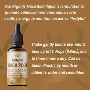 ผลิตภัณฑ์เสริมอาหารมาคาออร์แกนิกแบบหยดสำหรับผู้หญิงและผู้ชาย ช่วยเพิ่มพลังงาน ปรับสมดุลฮอร์โมน บำรุงอารมณ์ และสุขภาพ - Product Image 4