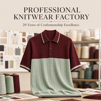 Pull tricoté personnalisé pour homme, à blocs de couleur, manches raglan, col polo côtelé, patte de boutonnage, manches longues, marque privée, faible MOQ