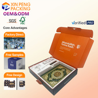 Caja de Regalo de Papel Kraft Personalizada para Almacenamiento de Herramientas Industriales, con Borde Reforzado de Cartón Corrugado Resistente, Modelo XP OEM 2026