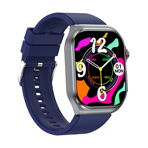 นาฬิกาอัจฉริยะแบบมีหน้าจอสำหรับออกกำลังกายฟิตเนสเครื่องวัดออกซิเจนในเลือด ECG PPG - Product Image 5