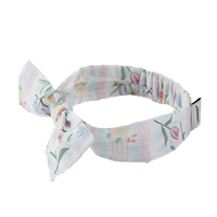 Diadema de Tela Elástica de Algodón Orgánico Personalizada con Estampado Floral para Bebés y Niños Pequeños, Unisex, Linda, para las Cuatro Estaciones, CHOCHO SAMA