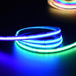 Europe CE for ROHS COB RGBIC Ws2811 630Leds Strip Smart IP20 Waterproof DC12V/24V High Density Flexible <b>Led</b> Strip Remote Control - Product Image 1