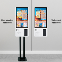 Se Aceptan Pedidos Personalizados OEM, Kiosco de Autoservicio con Pantalla Táctil de 24 Pulgadas, 4G, LCD, para Restaurantes, con Software en Venta