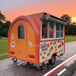 Chariot à café personnalisé, remorque de concession rapide pour boissons, glaces, jus, et service commercial rapide - Product Image 5