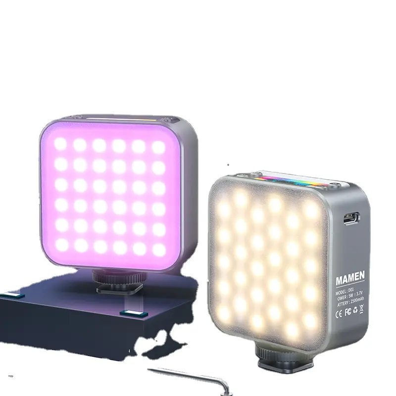Youtuber Video Conferentie Verlichting Kit Compact Licht Eenvoudige Set-Up Verlichting Opties Voor Werk Video-oproepen Met Diffusie