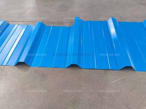 เครื่องผลิตแผ่นหลังคาสามชั้นแบบ3 in 1เครื่องทำแผ่นหลังคาทรงสี่เหลี่ยมคางหมูเคลือบสามชั้นแบบกำหนดเอง - Product Image 5