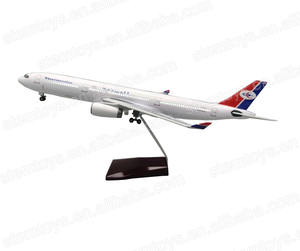 Modelo de Avión Yemenia <span class=keywords><strong>A330</strong></span> de Resina a Escala 1:135 de 47 cm, con Luces LED Personalizables, Juguete para Colección de Aviones y Regalo Navideño - Product Image 6