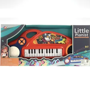 22 Sounds Singing Songs Light Education DJ Keyboard Microphone Electronic Organ Piano Music Musical Instrument Pianist Toys Kids
