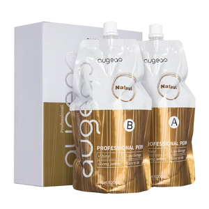 โลชั่นยืดผมแบบเย็น ยี่ห้อ Augeas ขนาด 800 มล. x2 สำหรับร้านเสริมสวย - Product Image 1