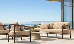 Muebles de Patio de Aluminio de Lujo, Resistentes a la Intemperie, Sofás de Jardín Clásicos y Duraderos de Metal - Product Image 2