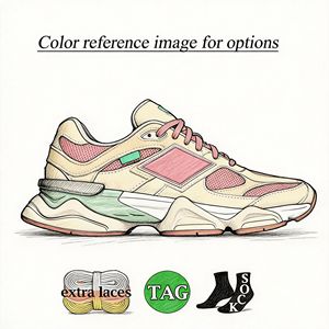 Nuevas Zapatillas Deportivas 9060 de Diseño para Hombre y Mujer, Color Azul Sal Marina, Plataforma Driftwood, Zapatillas Deportivas para Hombre 2024 - Product Image 2