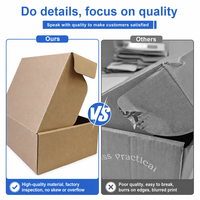 Boîte d'expédition en carton ondulé personnalisée de qualité supérieure avec insert en mousse EVA, étanche, portable, pour emballage de produits de santé, boîte cadeau