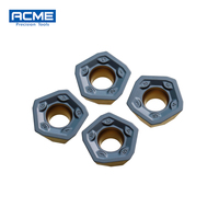 Plaquettes de fraisage indexables en carbure de tungstène 419N-1405M-PH pour le traitement de l'acier allié et de l'acier dur – Vente directe usine