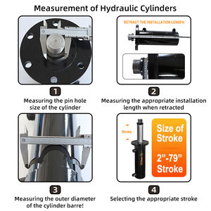 Plataforma Elevadora Hidráulica de Acero Inoxidable de 12 V para Puertas de Contenedores, 12 Toneladas, Cilindro Hidráulico de 100 mm de Diámetro - Product Image 4