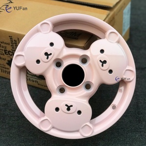 Nuovi Cerchi in Lega da 12 Pollici Little Bear, Cerchi Leggeri ad Alte Prestazioni per Auto da Corsa, Ruote e Pneumatici per Auto Passeggeri - Product Image 1