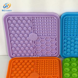 Slow Feeder rutsch feste haltbare Haustier Silikons chale Gummisc halen für Hunde und Katzen Langsam fütternde Matten <span class=keywords><strong>Dog</strong></span> Lick Mat Silikon - Product Image 3