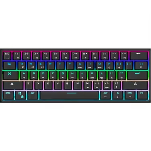 Wired gaming mechanical <b>keyboard</b> Rgb backlit mini compact size portable office and gaming <b>keyboard</b> - Product Image 1