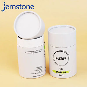 Experienced Suppliers 100% Recycled Biodegradable Kraft Craft Cylinder <b>Paper</b> Tube Packaging with Lid - Product Image 4