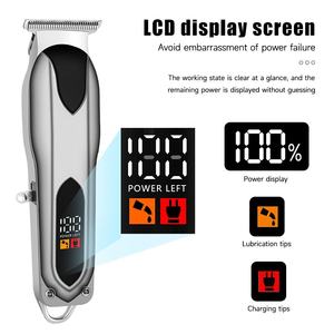 Máquina Cortapelos Eléctrica Multifuncional con Pantalla Digital Recargable por USB, Motor de Cepillo, la <span class=keywords><strong>Mejor</strong></span> Recortadora de Pelo y <span class=keywords><strong>Barba</strong></span> - Product Image 5