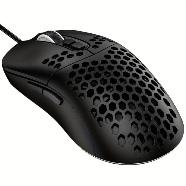 Manufacturers Silent Wired E-Sports Optical Lightweight Mouse Hole RGB Lighting Black Gaming Mouses Office Computer Essential