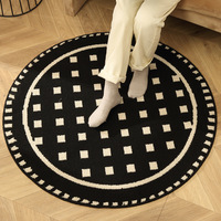 Tapis épais et moelleux pour salon, tapis shaggy antidérapant, tapis de sol lavable, tapis de décoration pour la maison